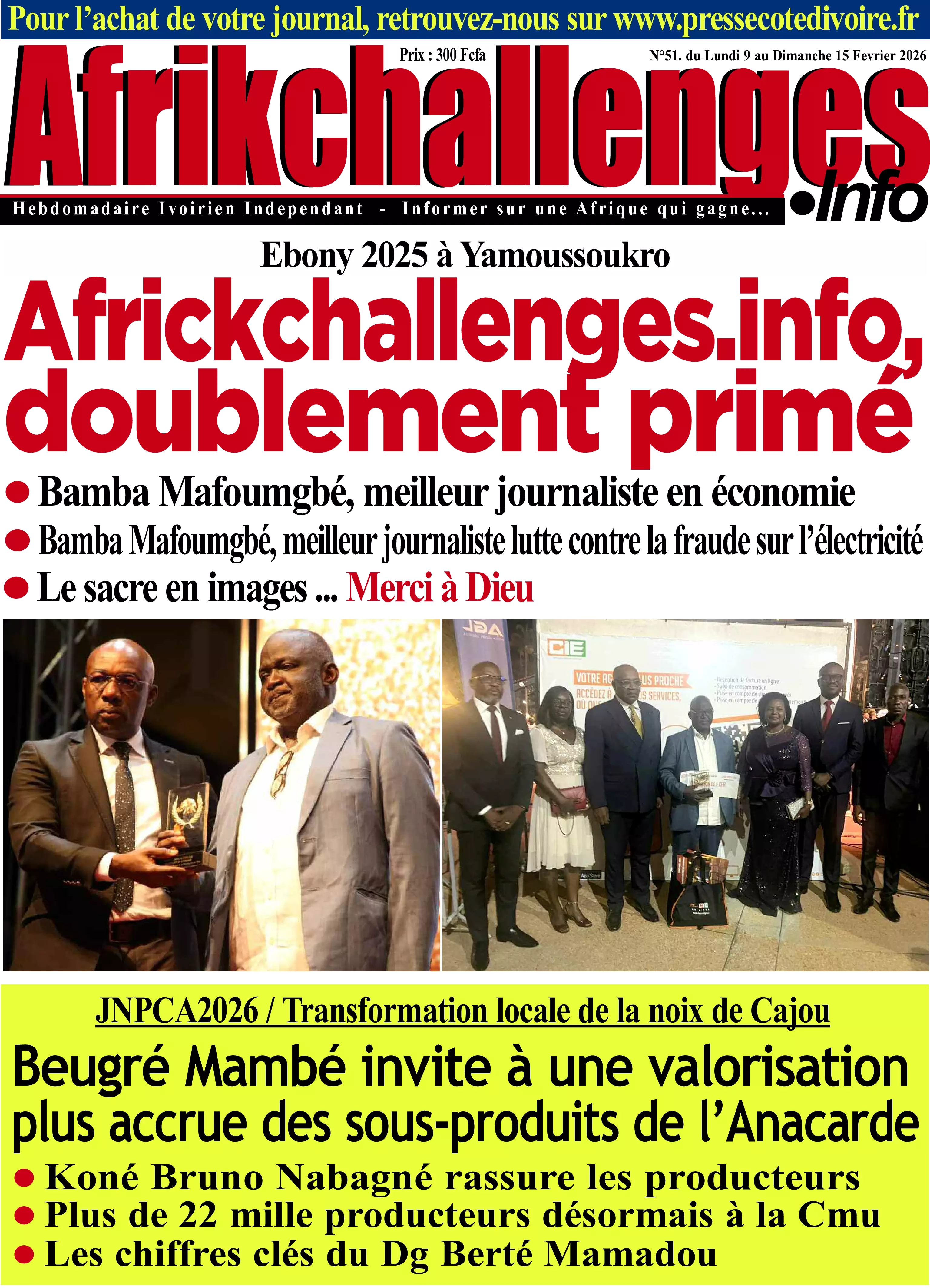 AFRIKCHALLENGES N° 51