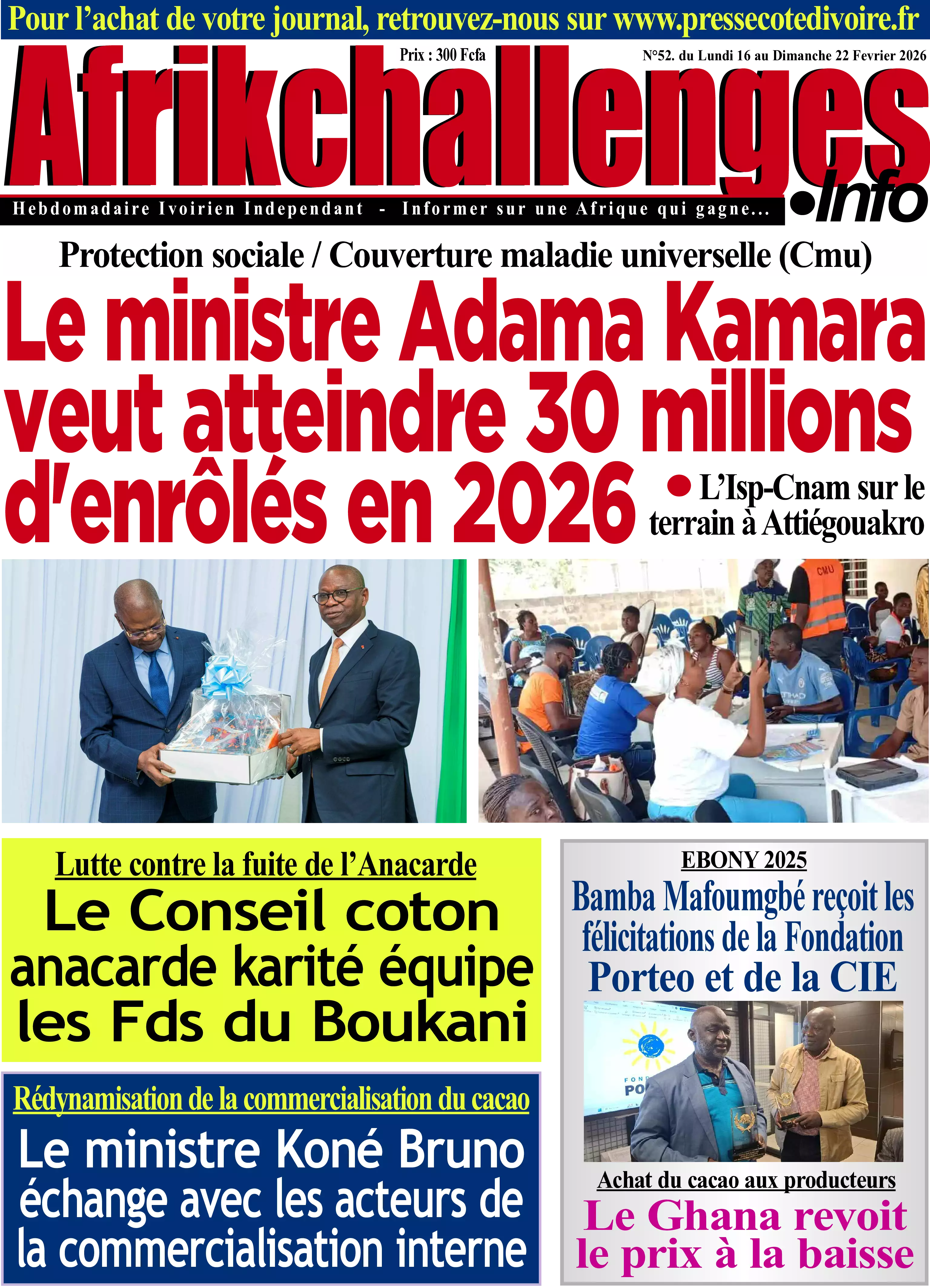 AFRIKCHALLENGES N° 52