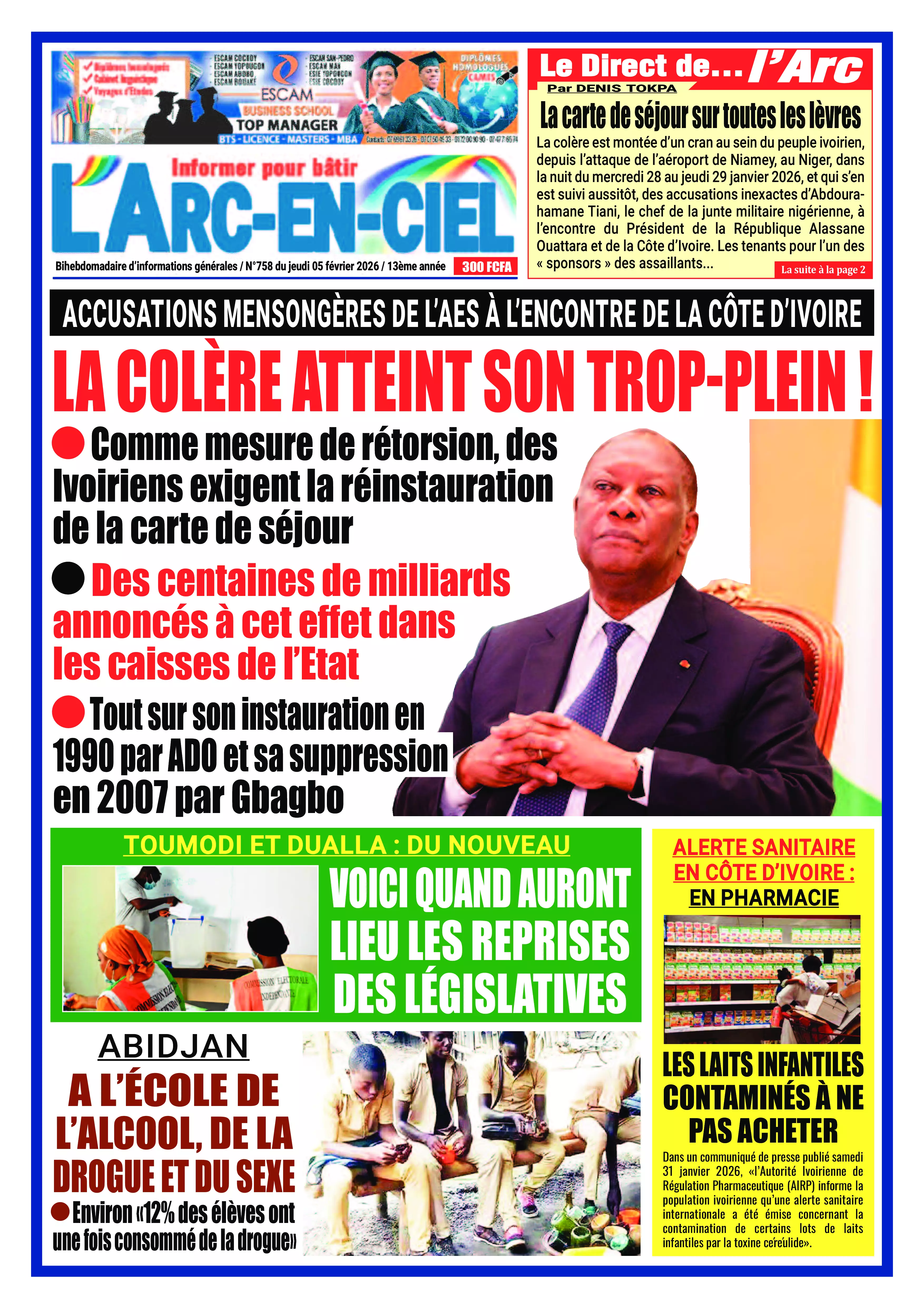 ARC EN CIEL N° 758