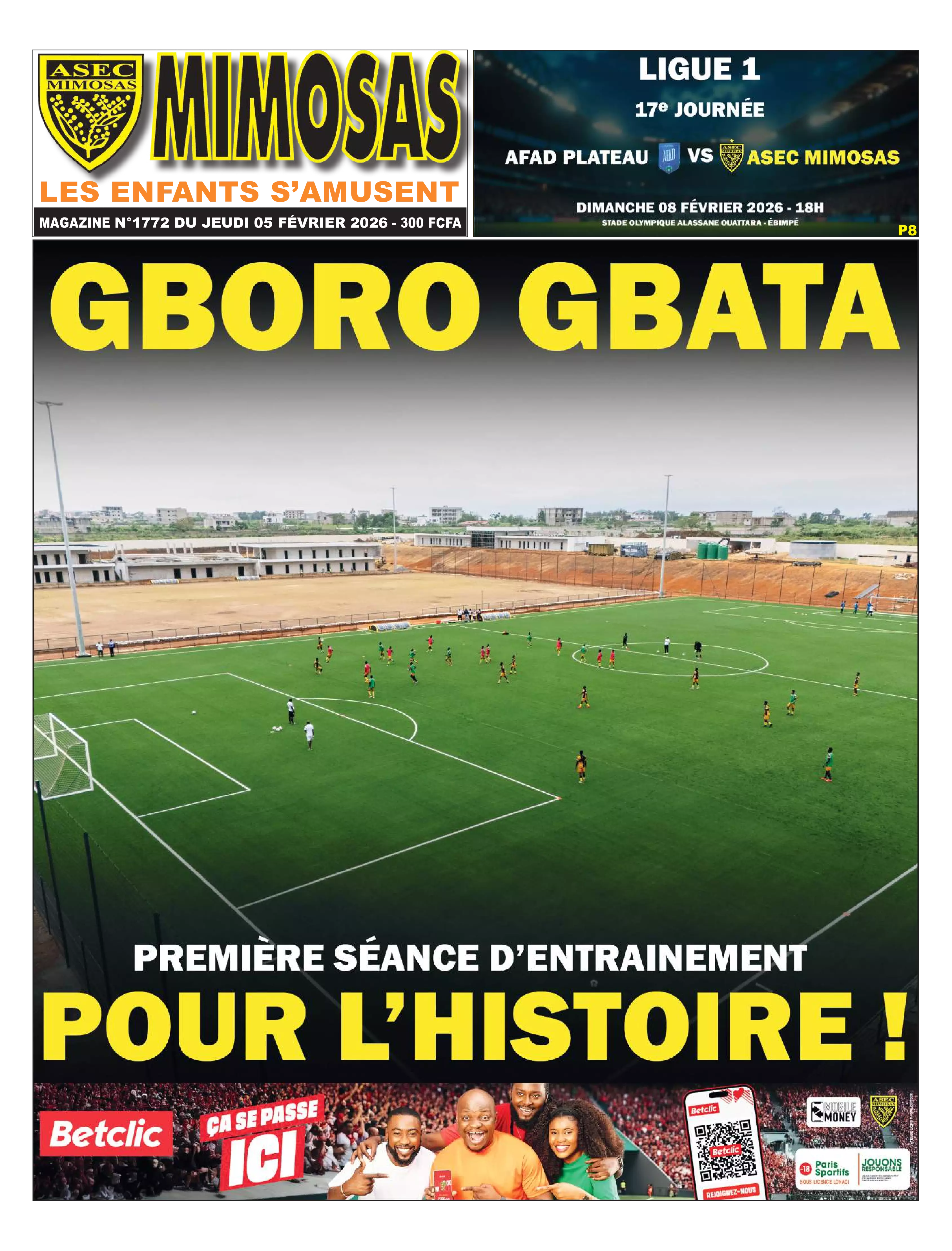 ASEC MIMOSAS N° 1772