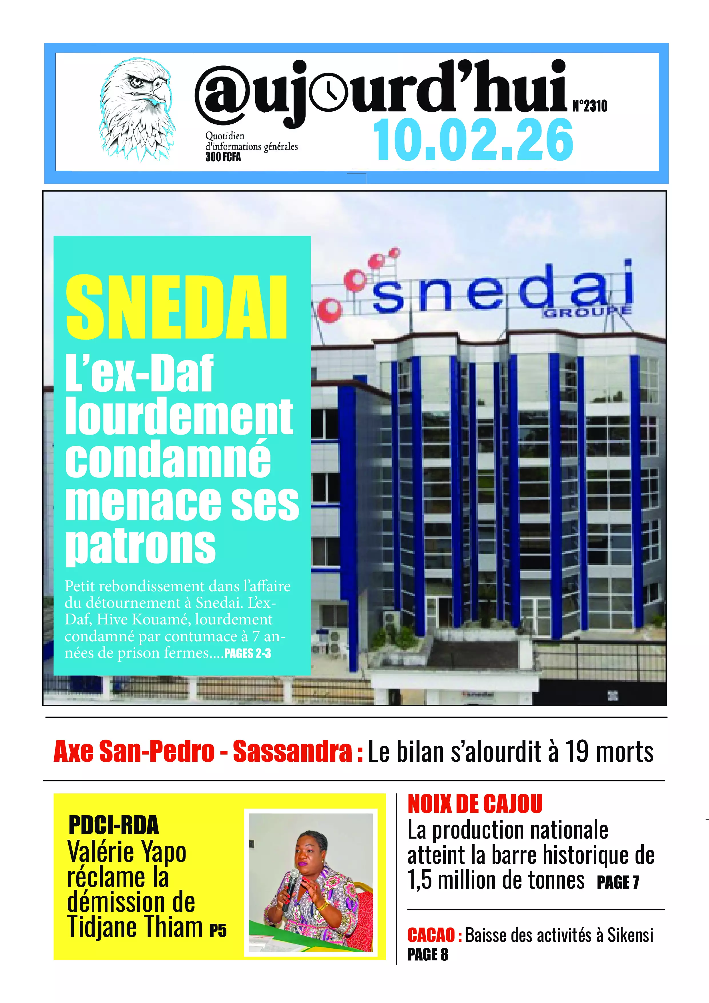 AUJOURD'HUI N° 2310