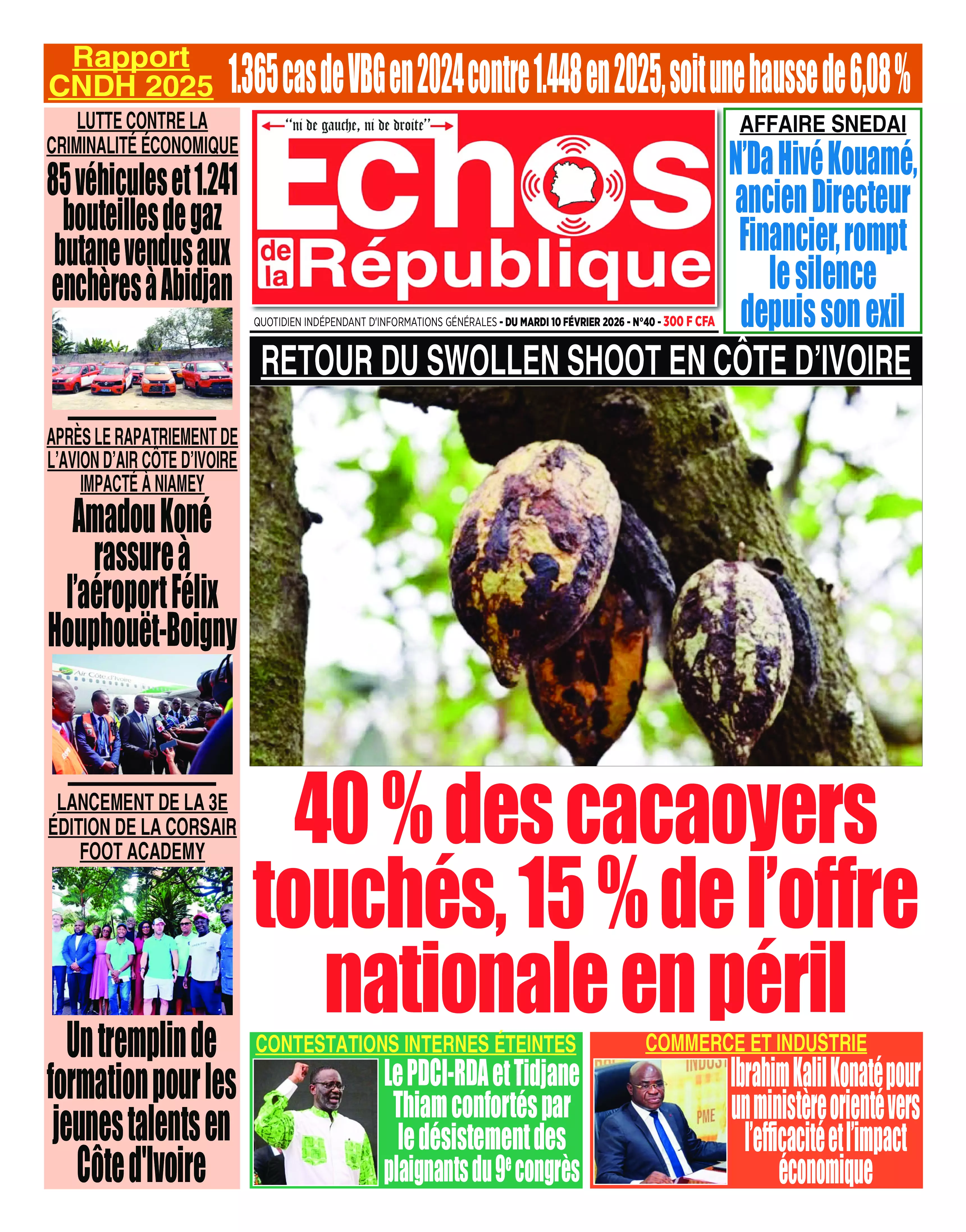 ÉCHOS DE LA RÉPUBLIQUE N° 40