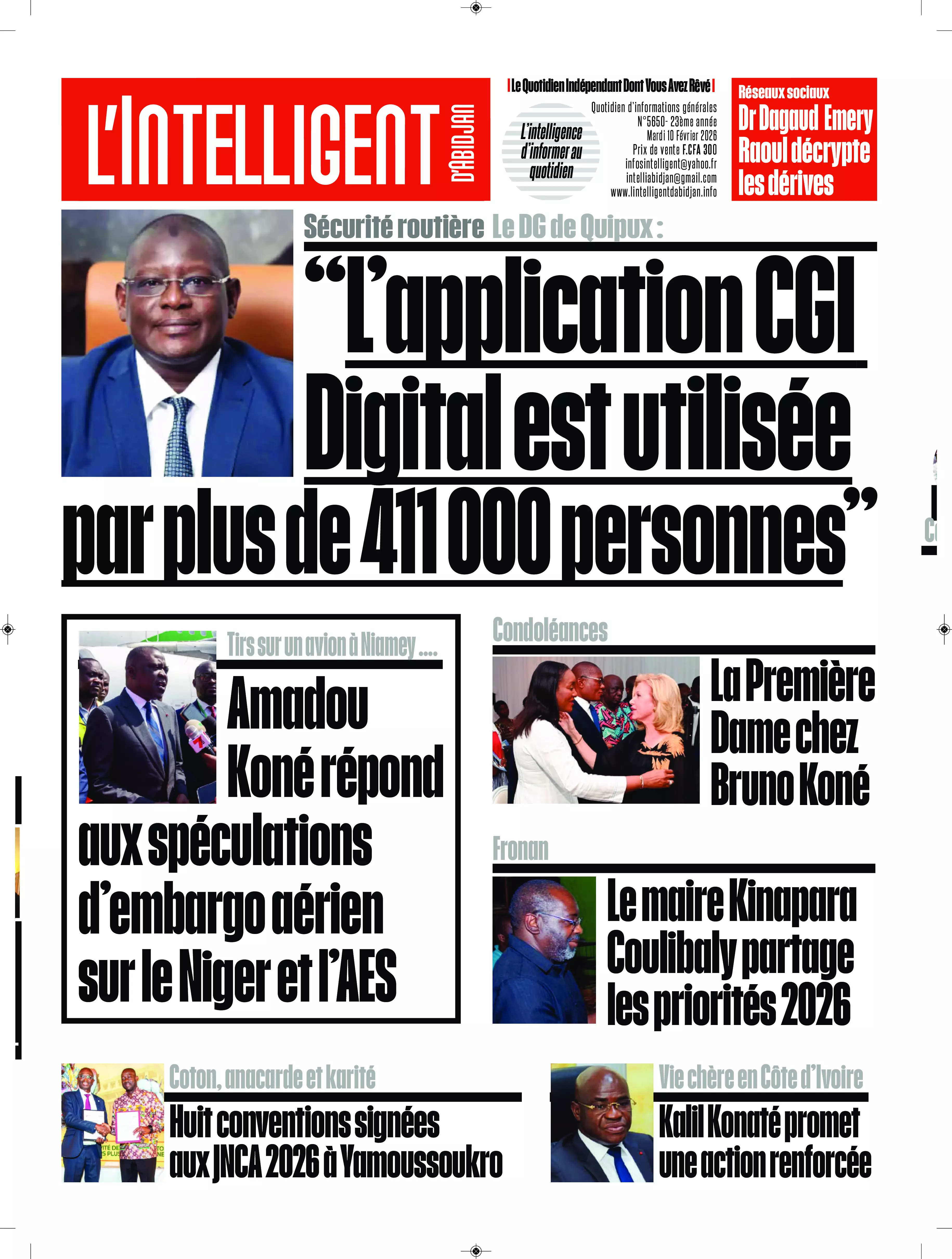 INTELLIGENT ABIDJAN N° 5650