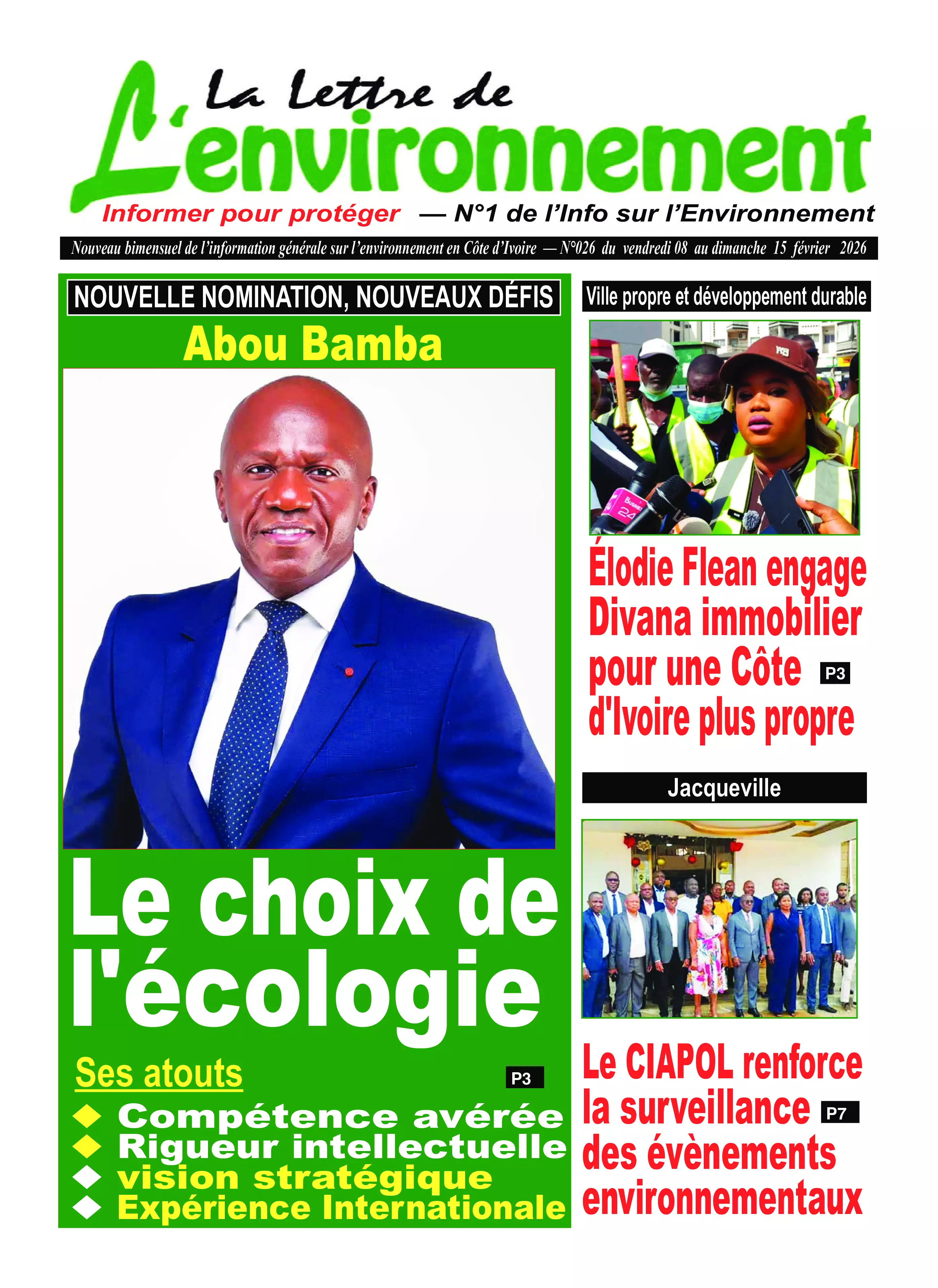 LA LETTRE DE L'ENVIRONNEMENT N° 56