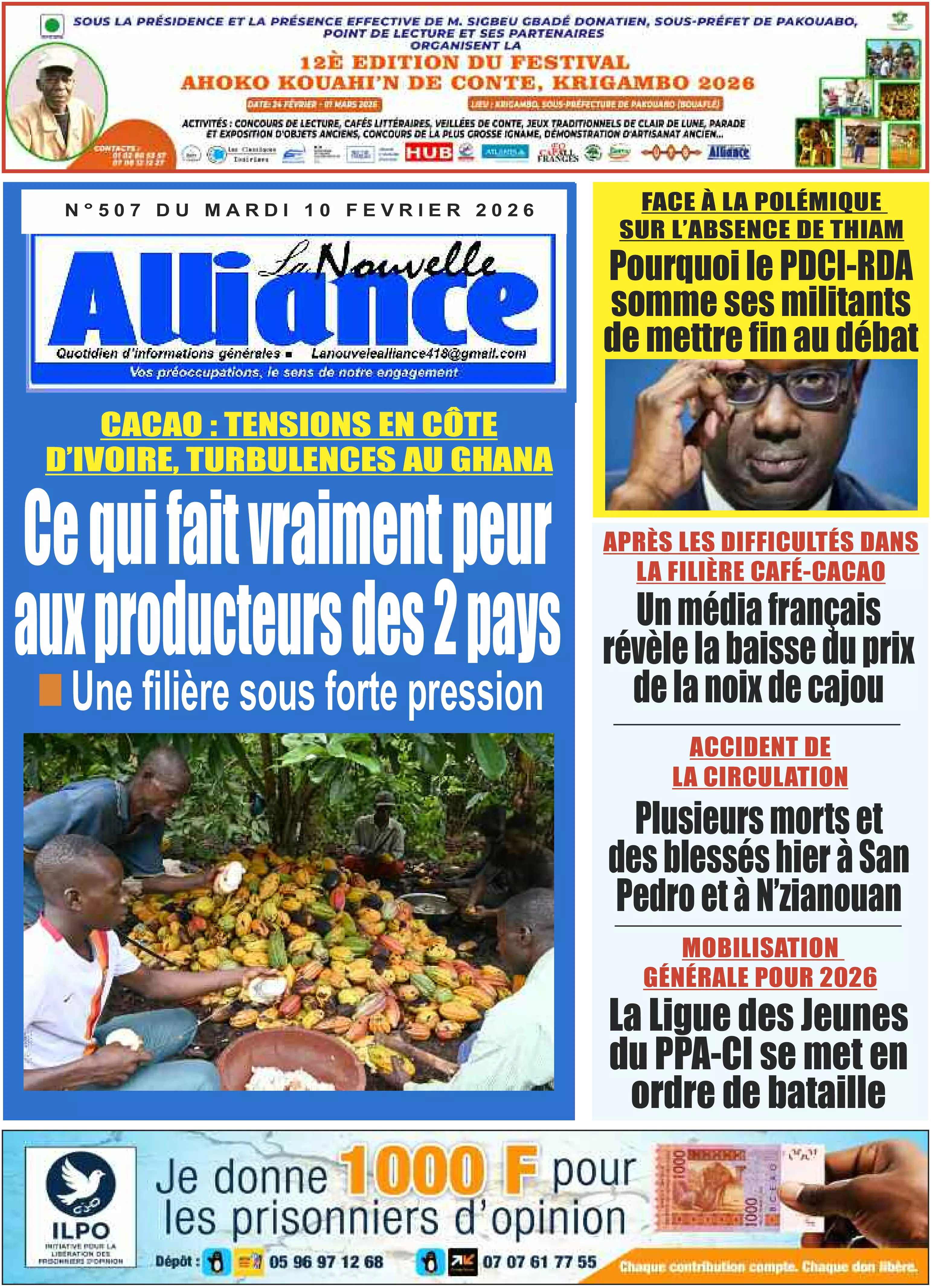 LA NOUVELLE ALLIANCE N° 507