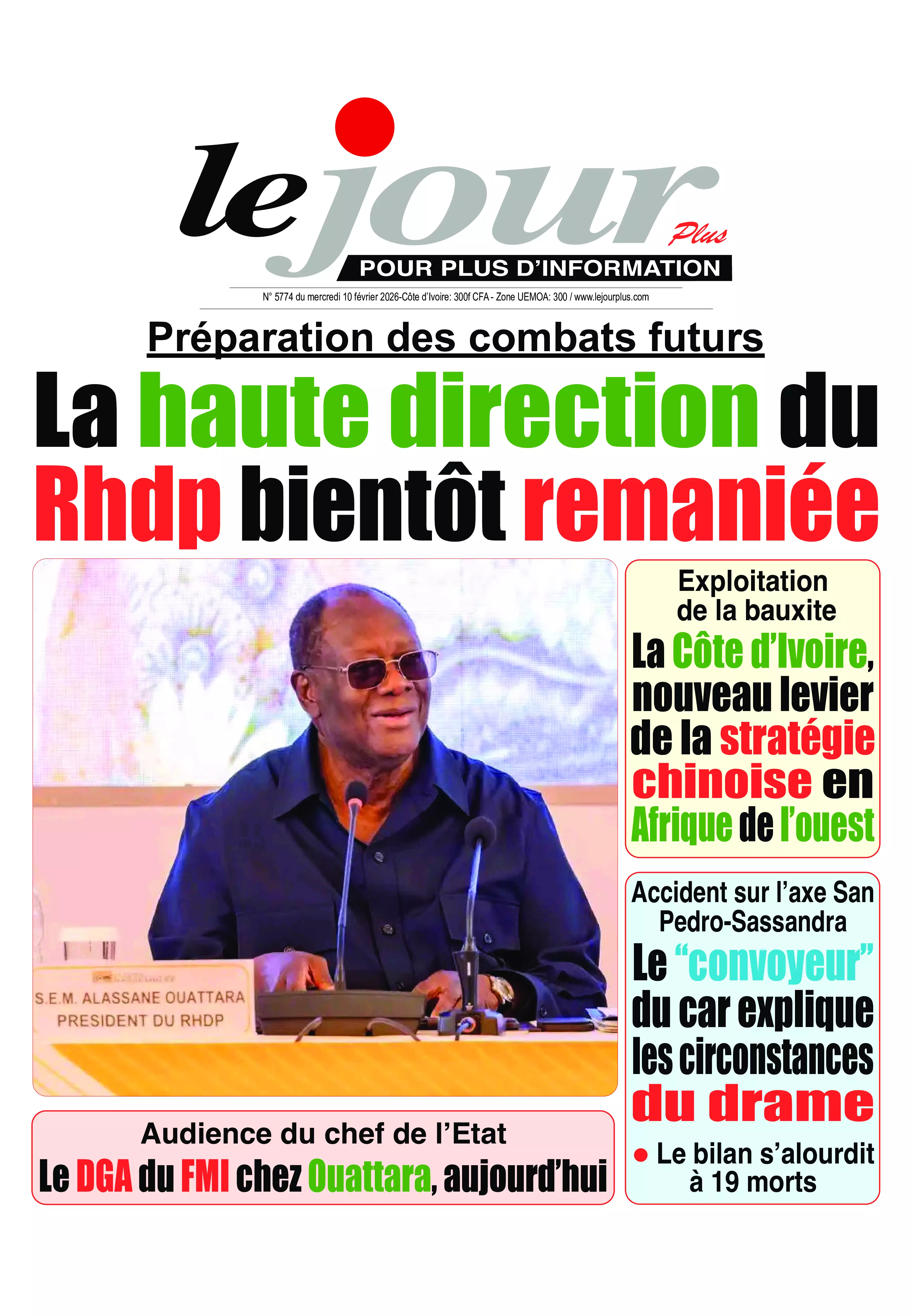 LE JOUR PLUS N° 5774