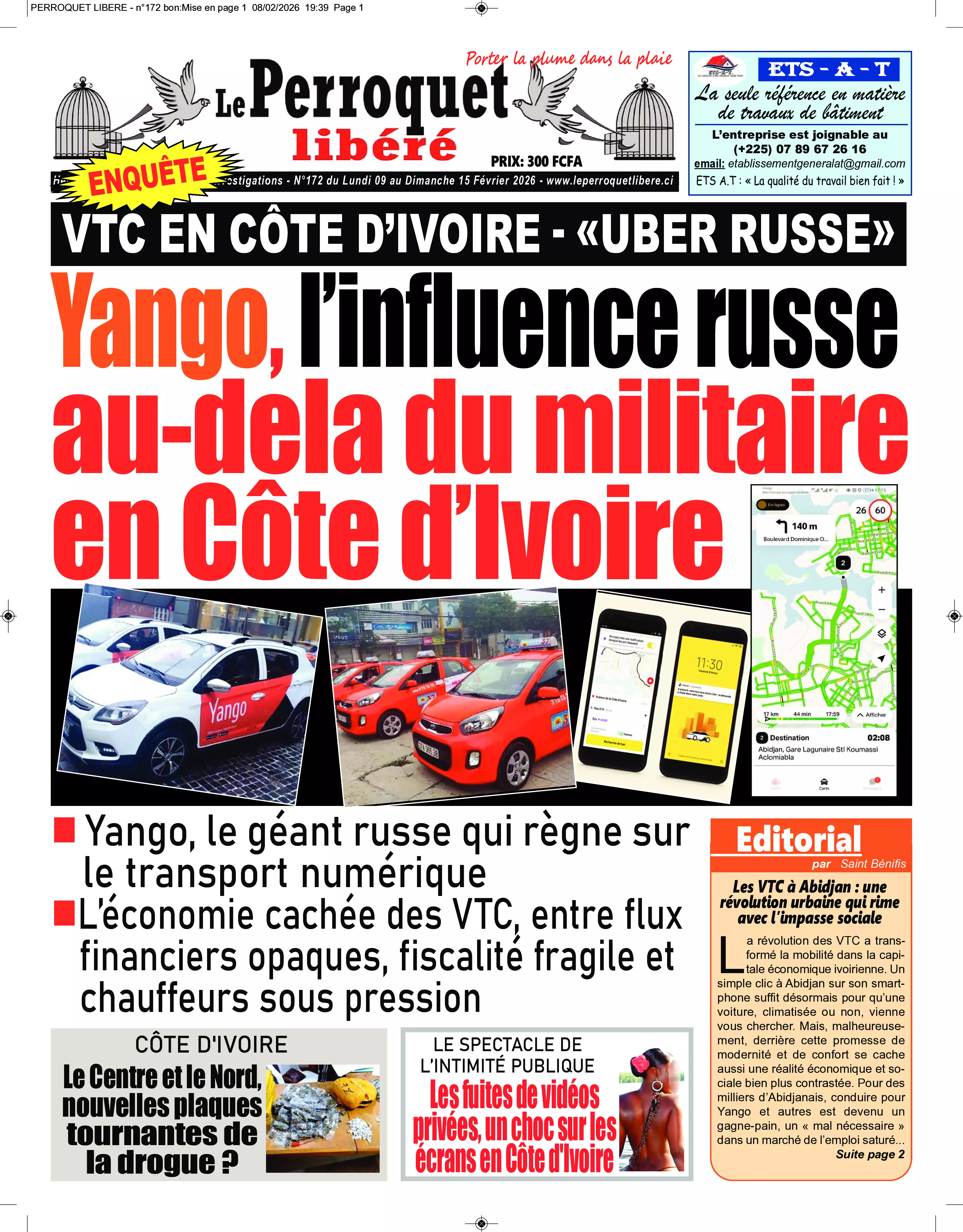 LE PERROQUET LIBERE N° 172