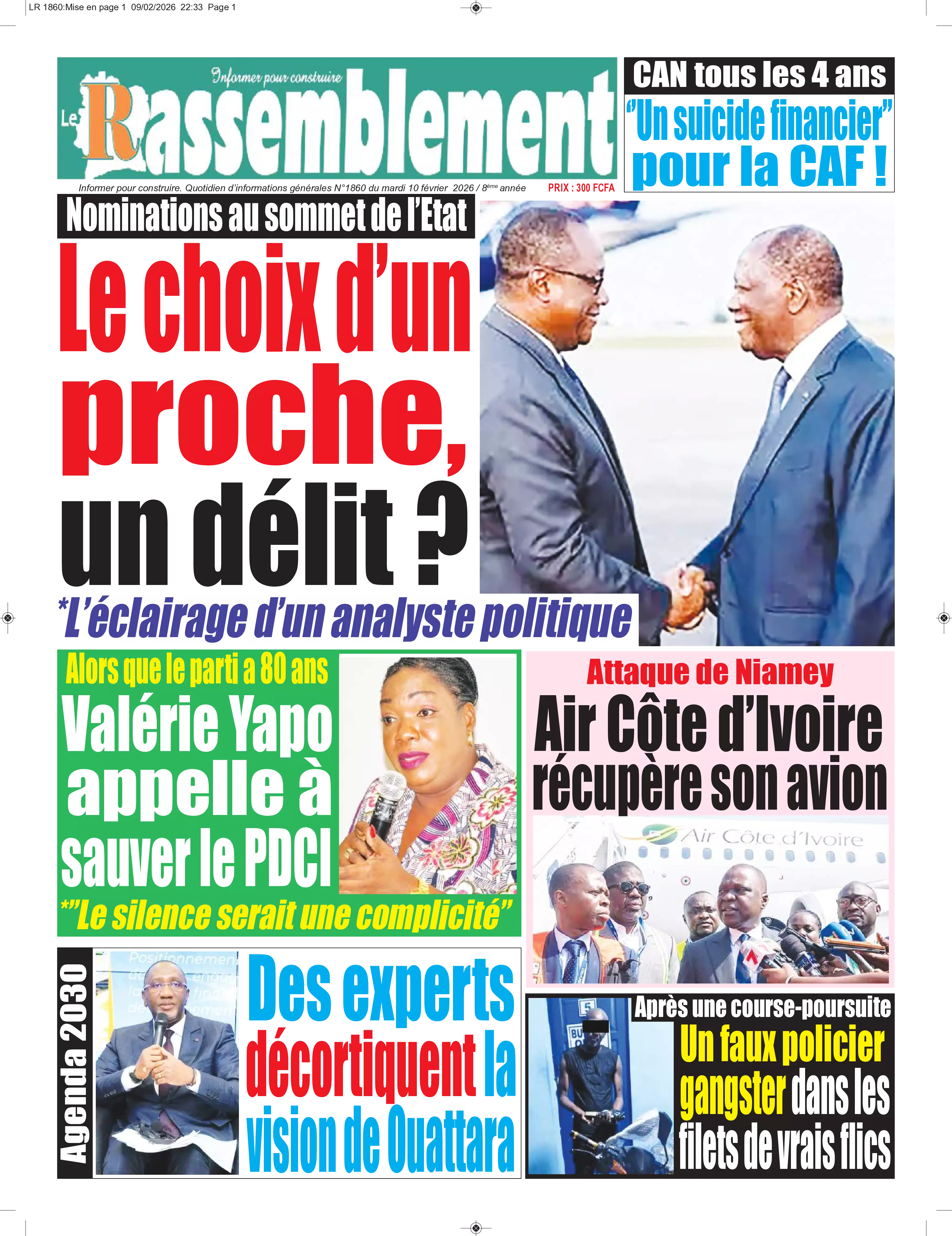 LE RASSEMBLEMENT N° 1860