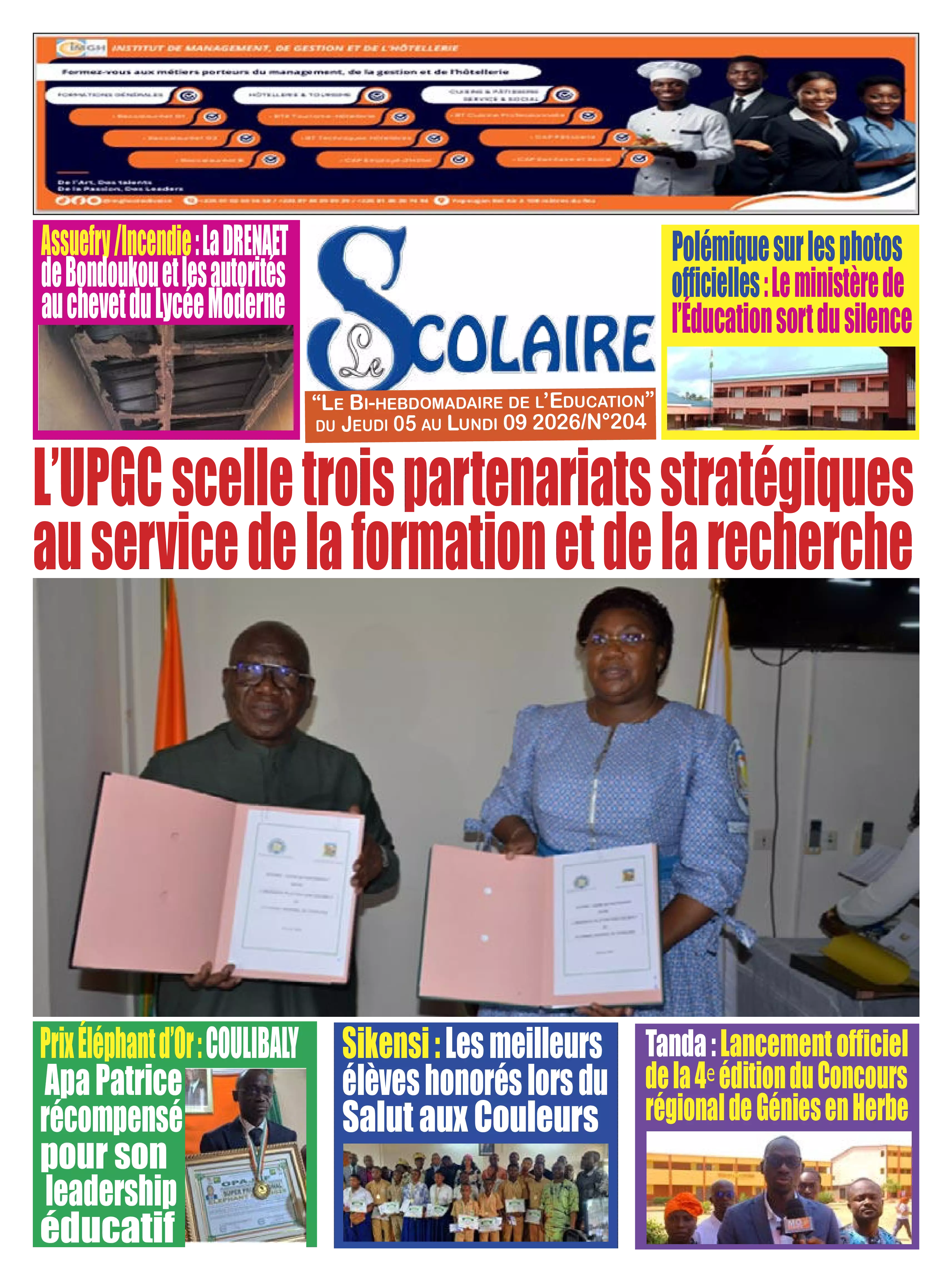 LE SCOLAIRE N° 204