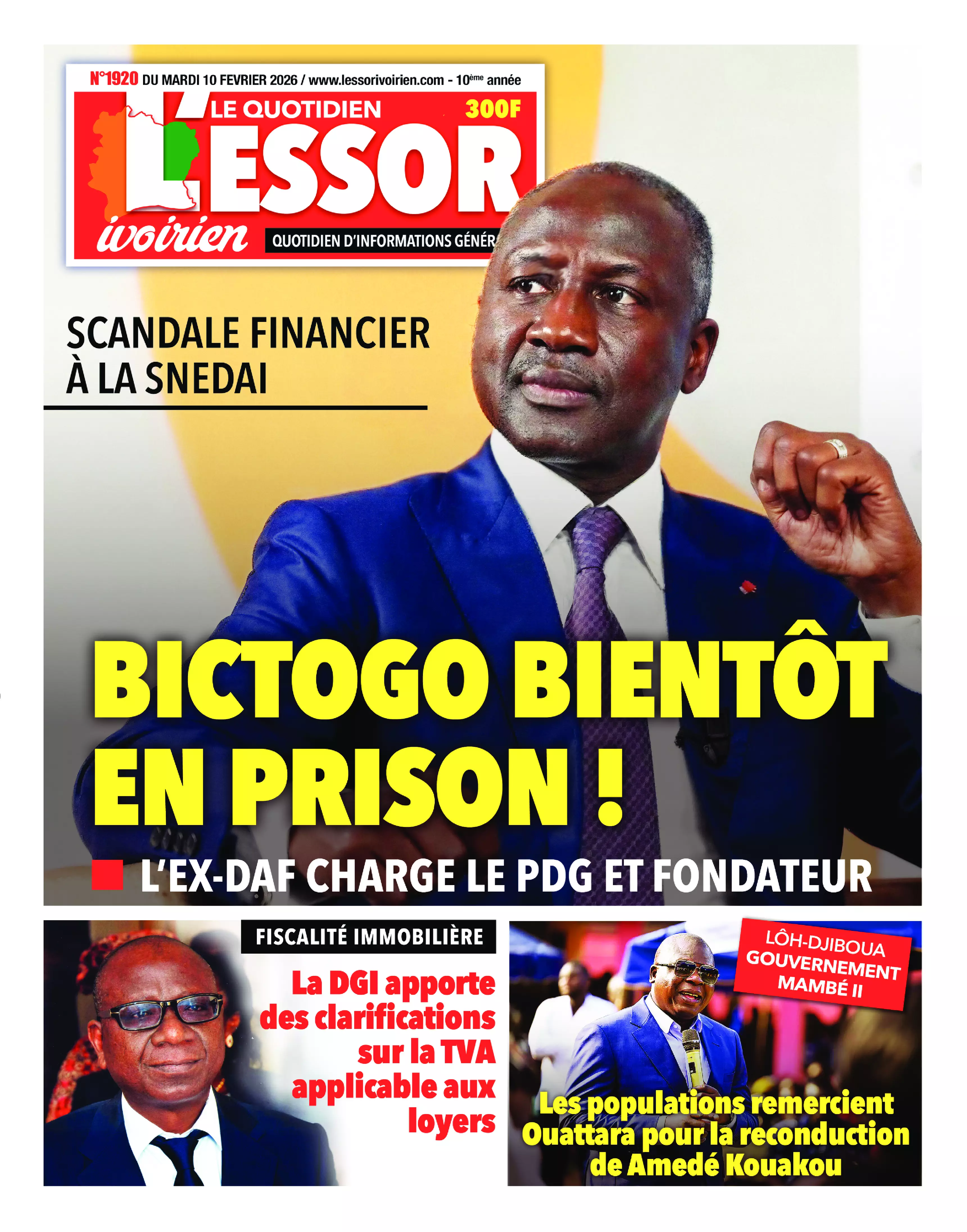 L'ESSOR IVOIRIEN N° 1920