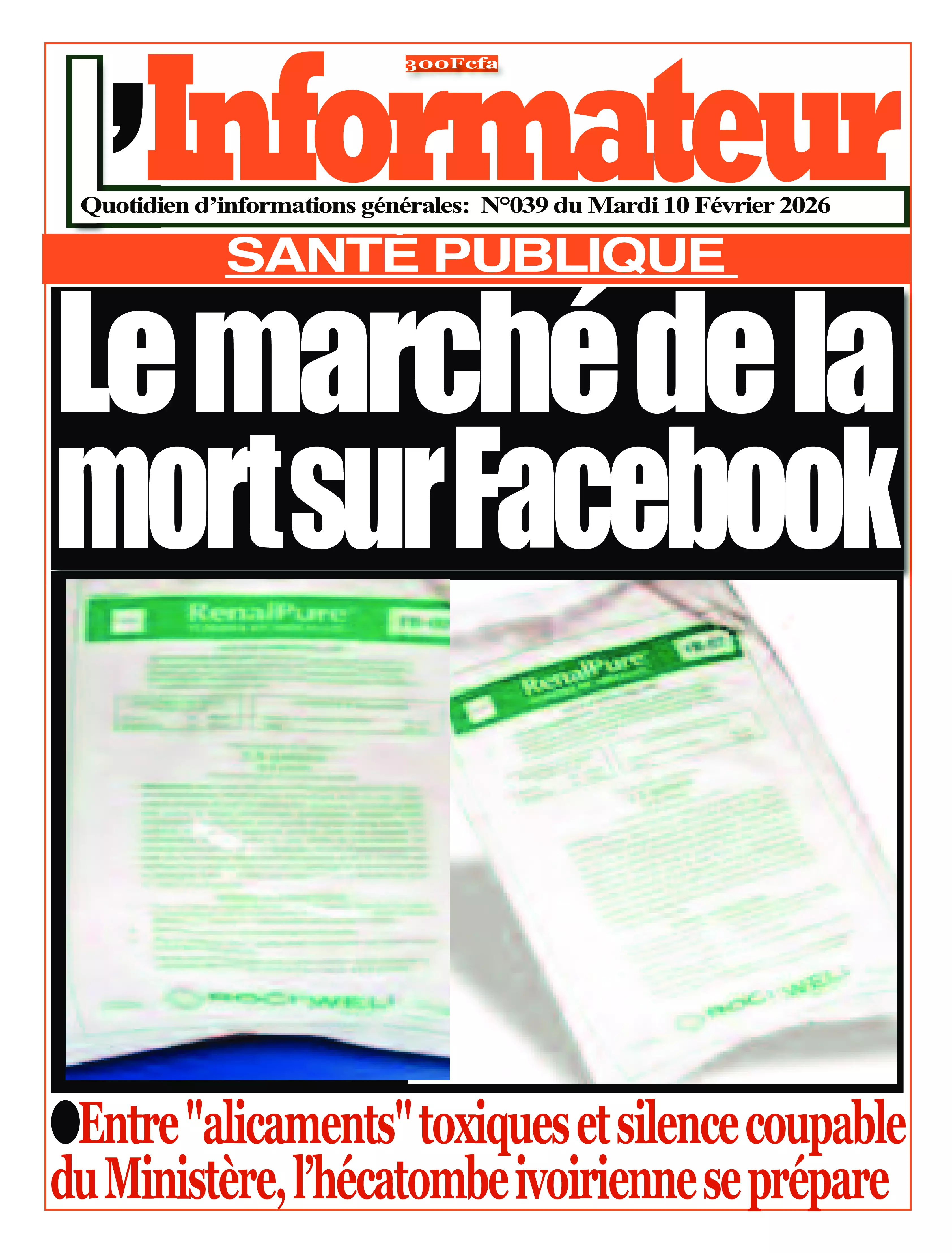 L'INFORMATEUR N° 39