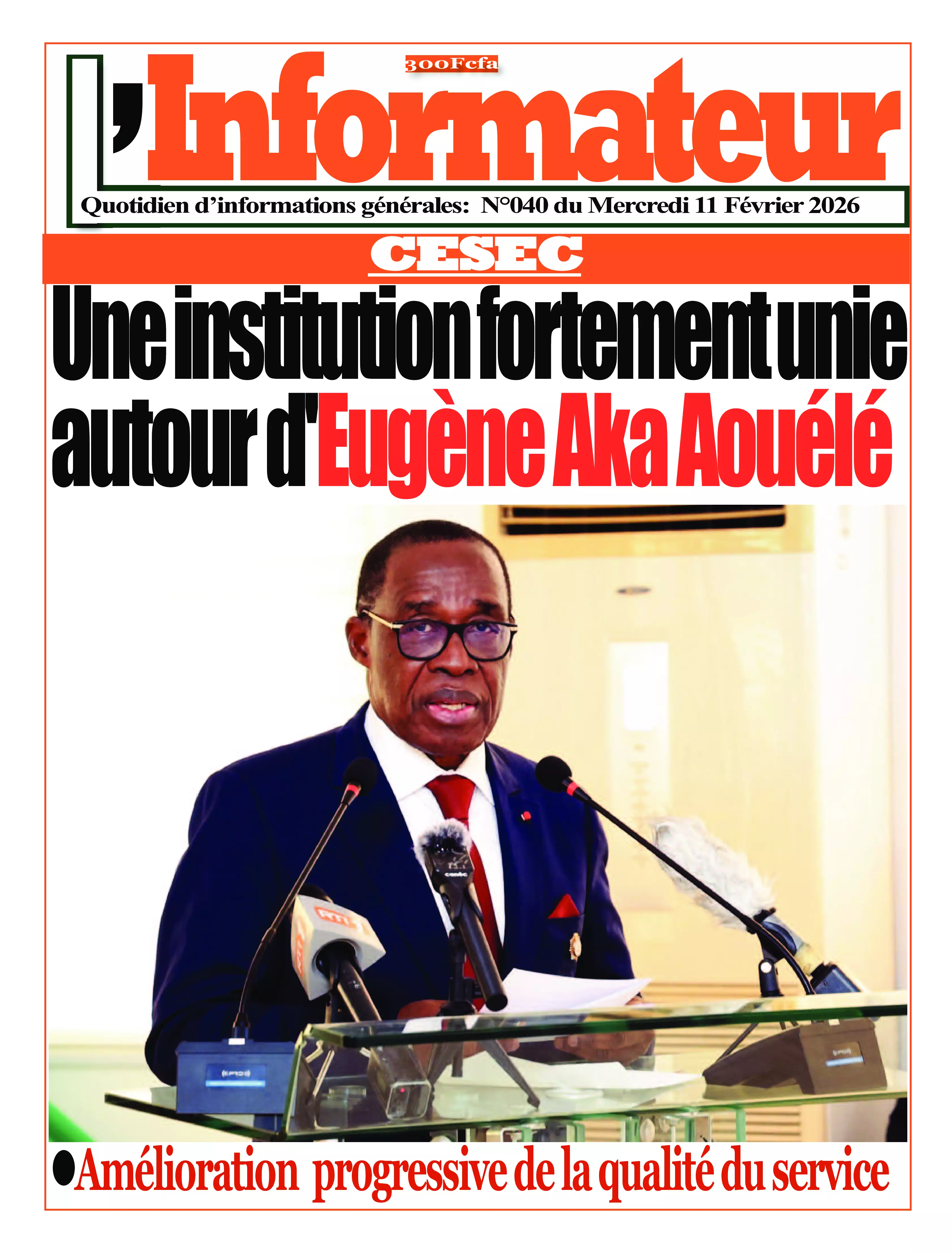 L'INFORMATEUR N° 40