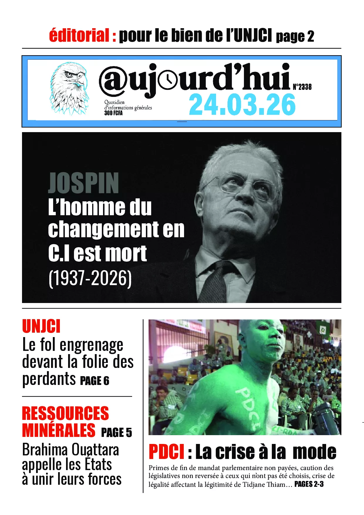 AUJOURD'HUI N° 2338