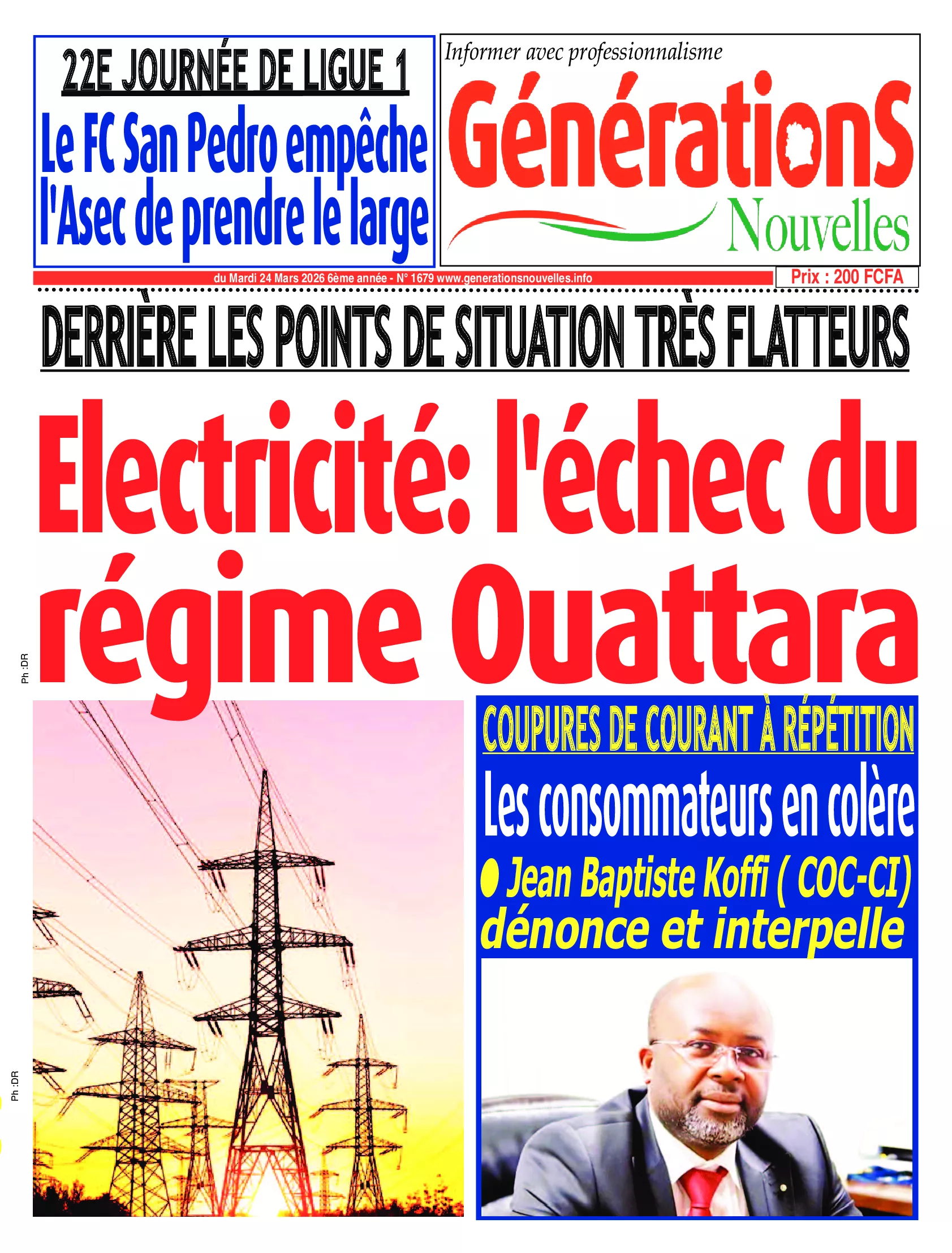 GENERATIONS NOUVELLES N° 1679