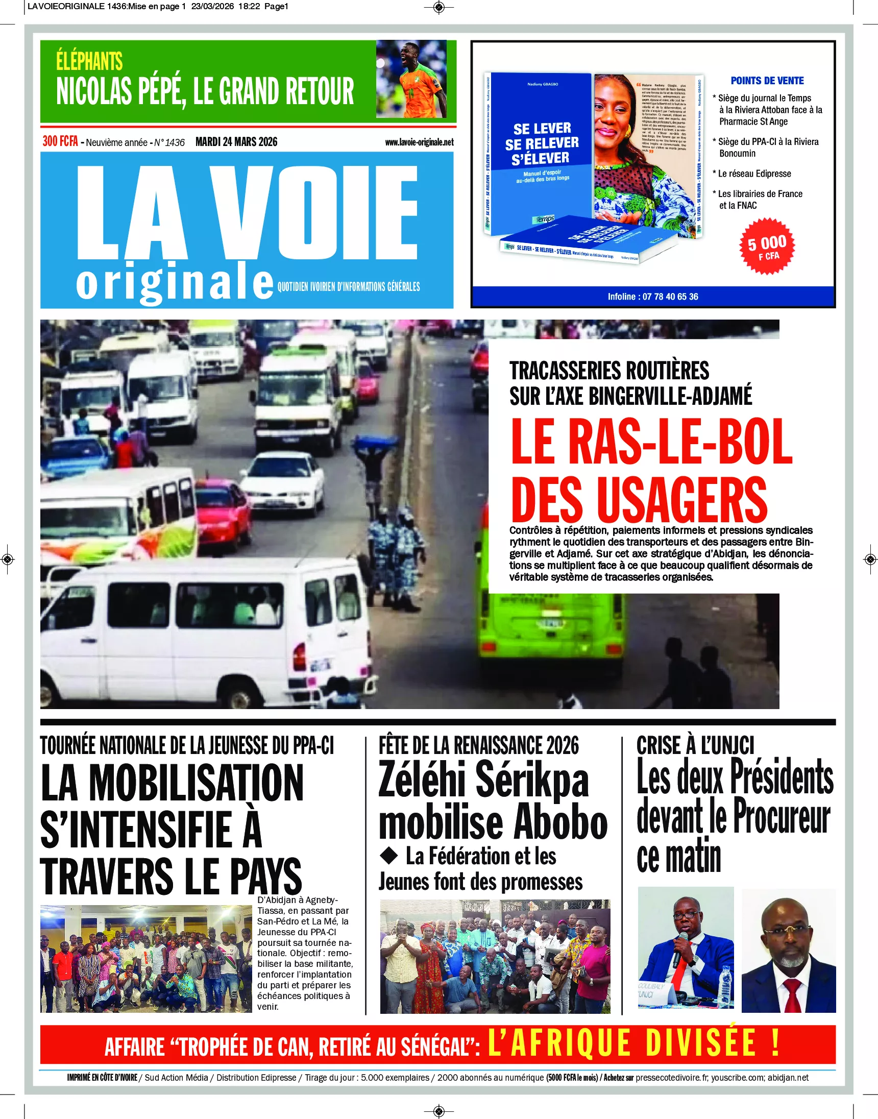 LA VOIE ORIGINALE N° 1436