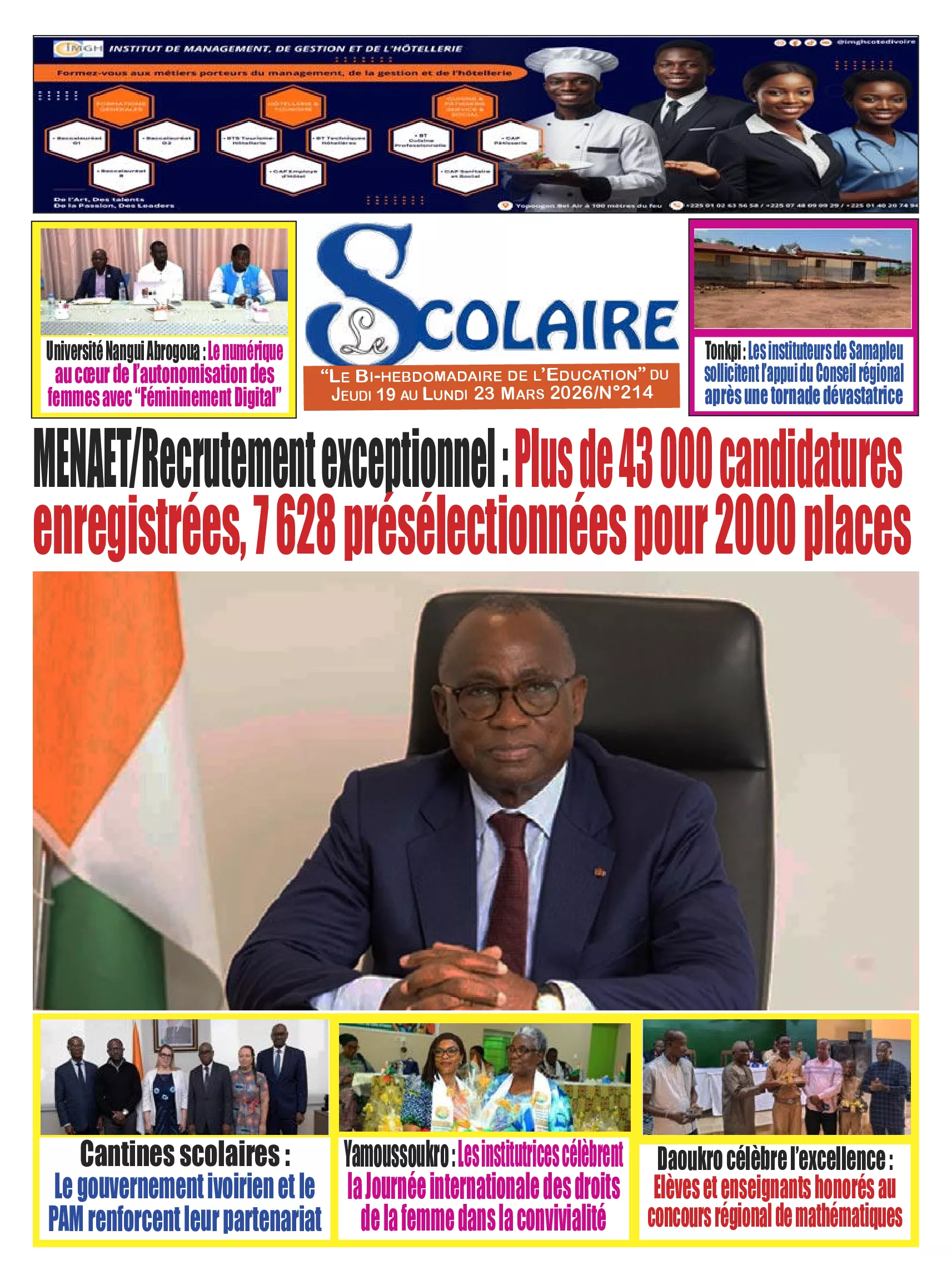 LE SCOLAIRE N° 124