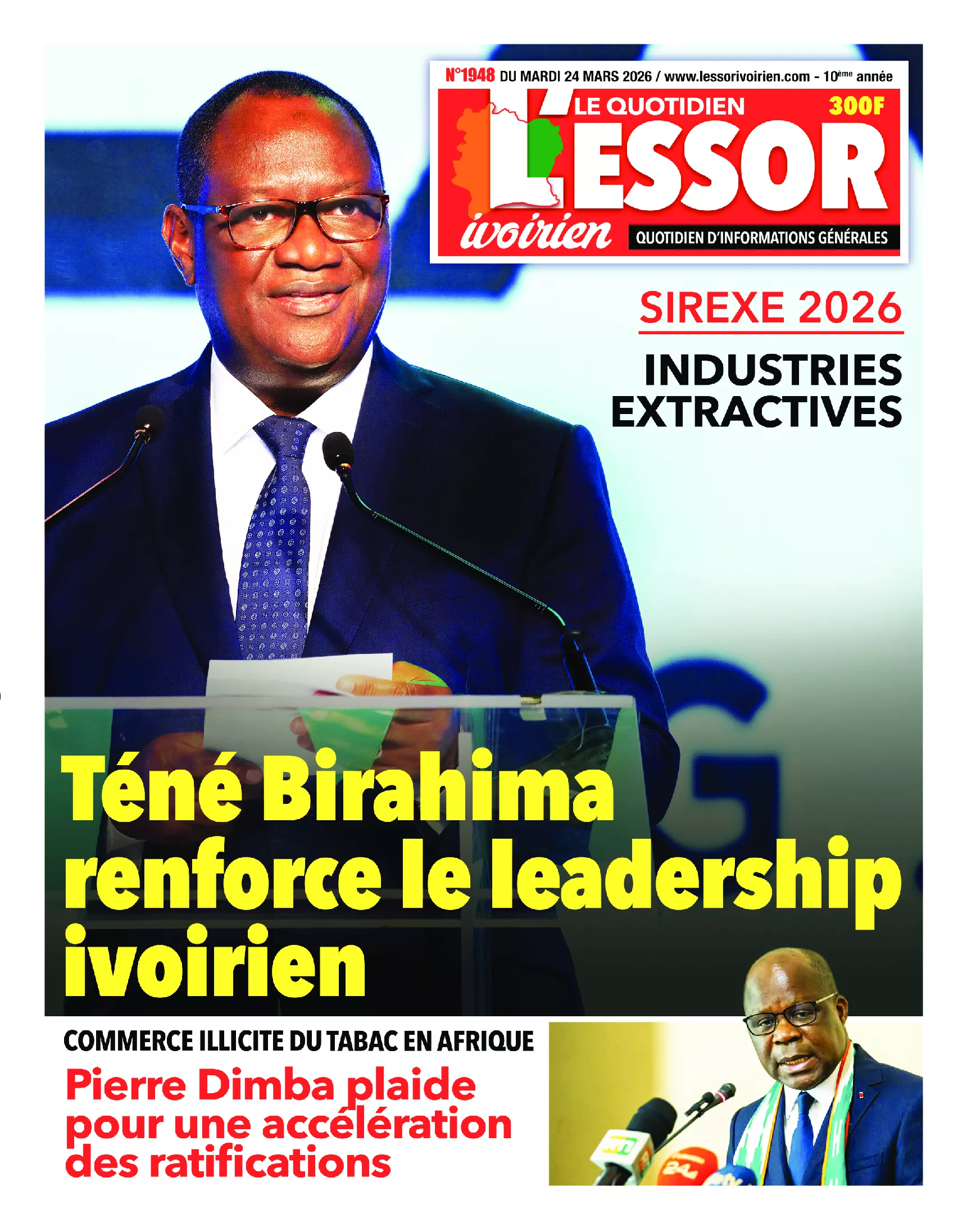 L'ESSOR IVOIRIEN N° 1948