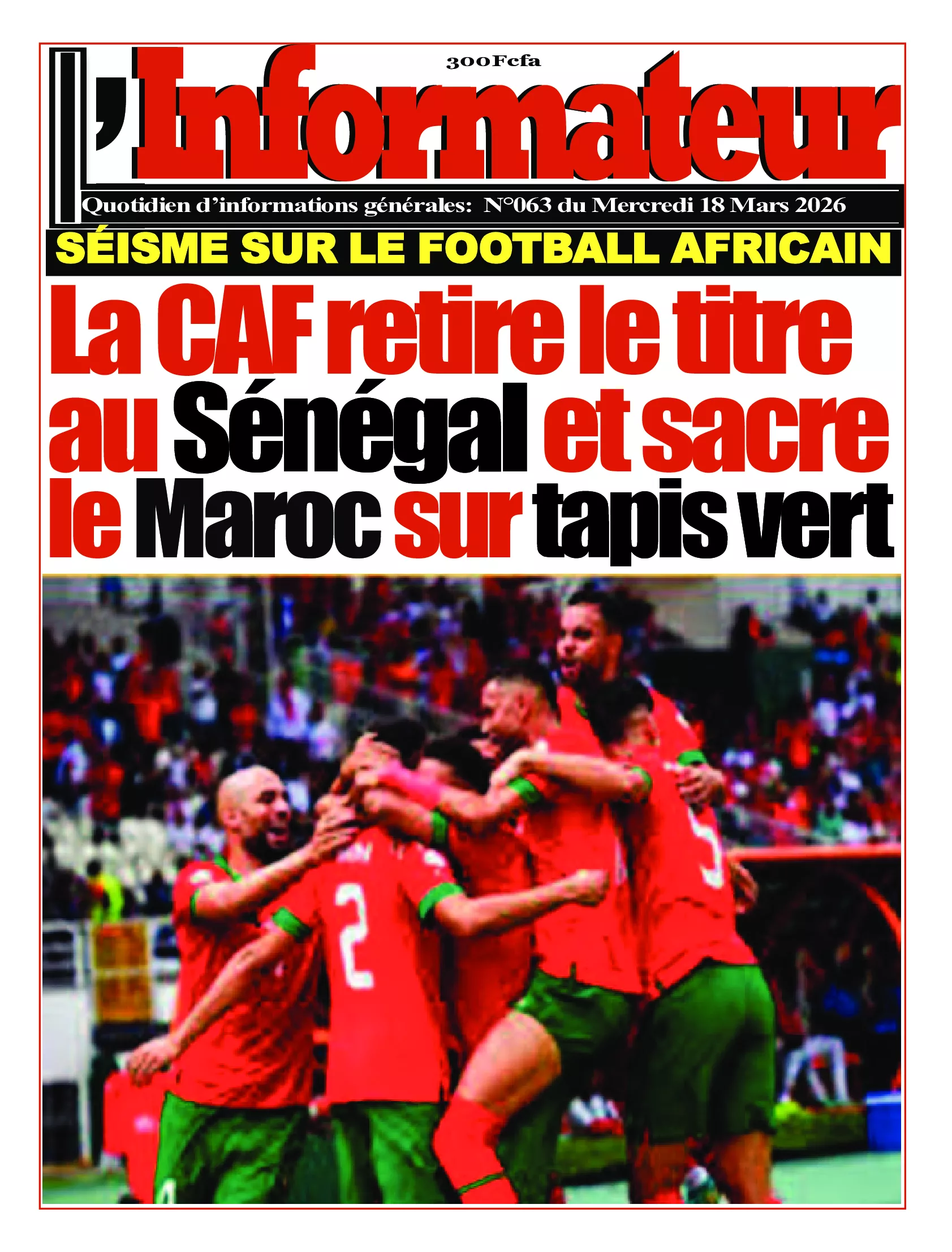 L'INFORMATEUR N° 63