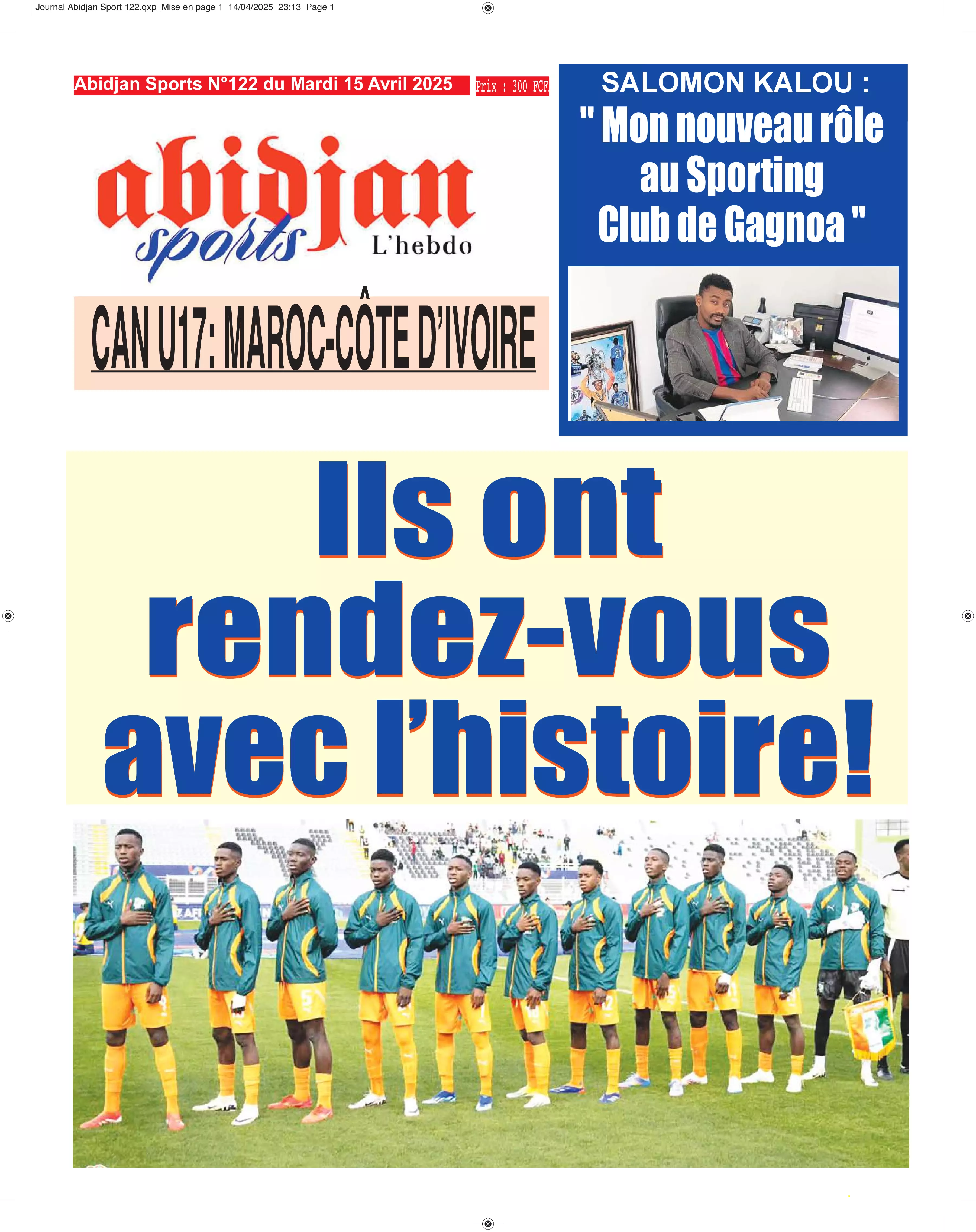 ABIDJAN SPORTS N° 122
