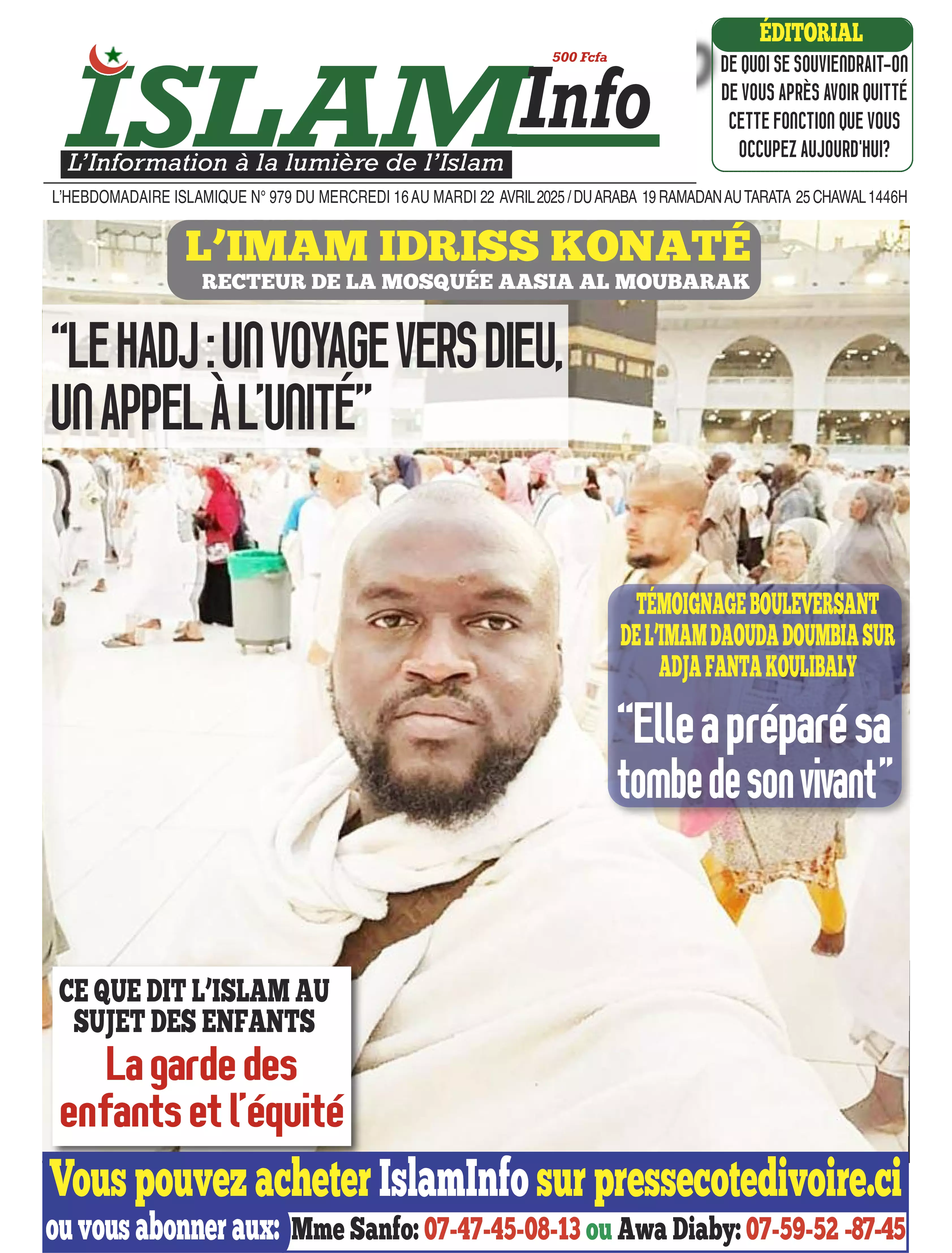 ISLAM INFO N° 979