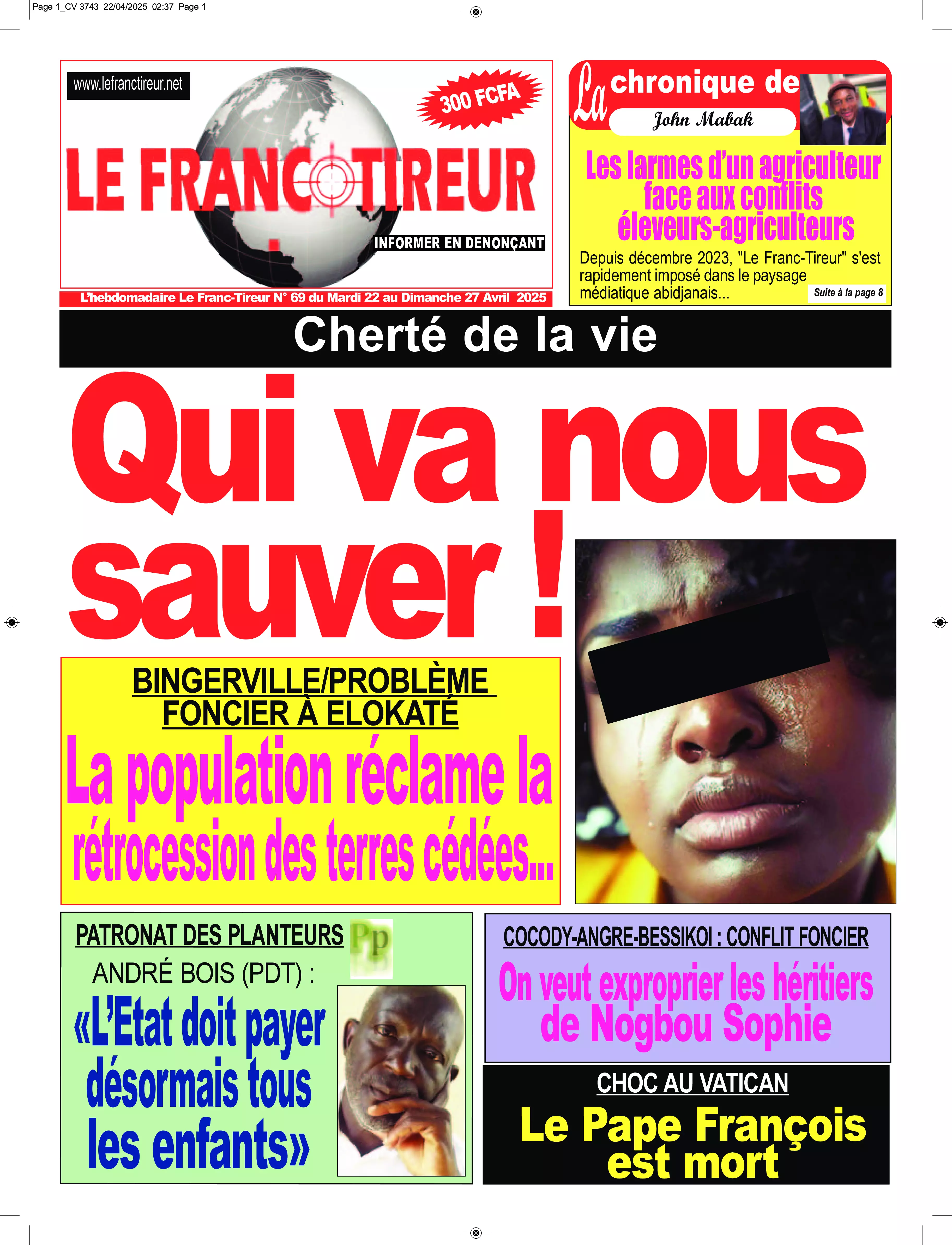 LE FRANC TIREUR N° 69