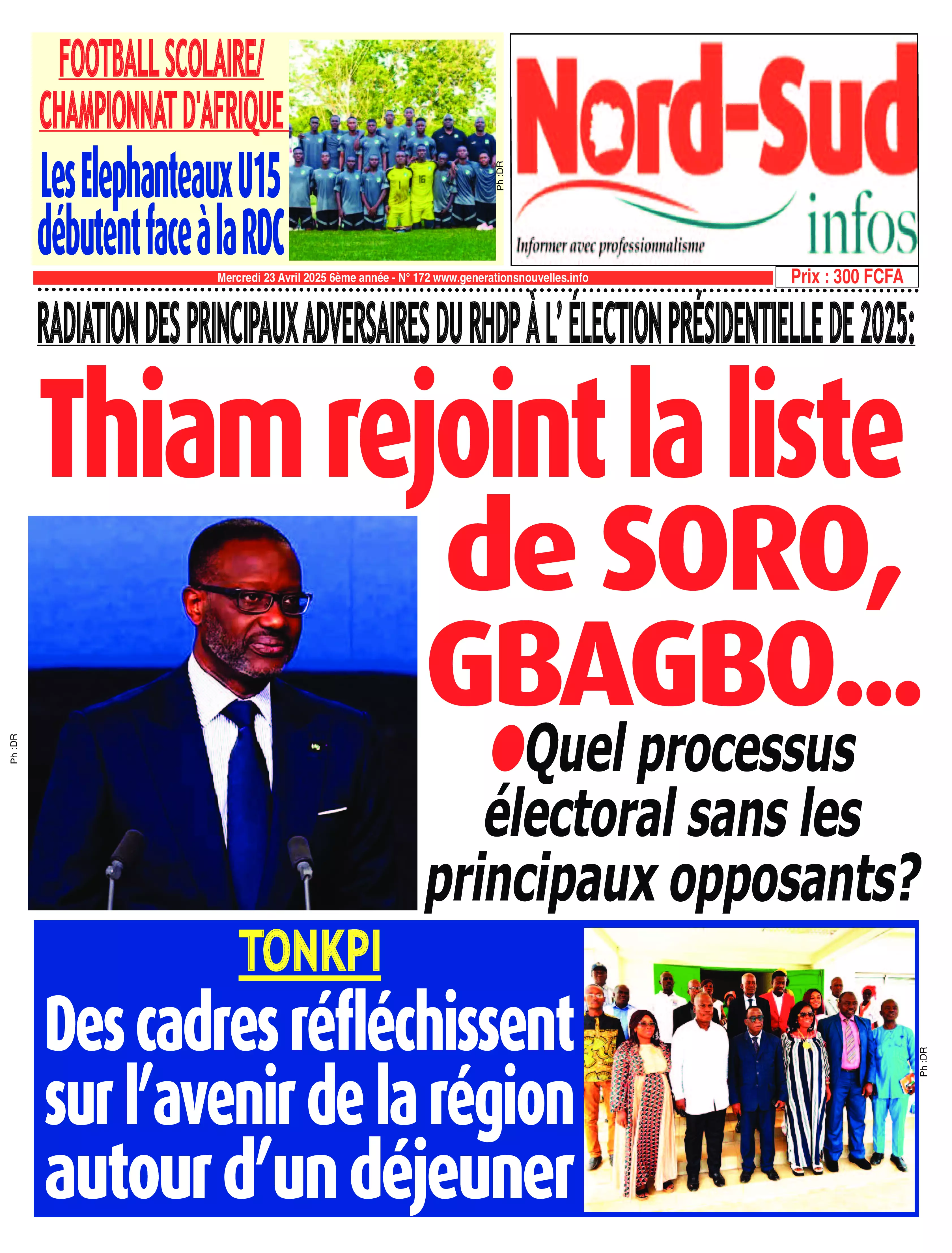 NORD-SUD INFOS N° 172