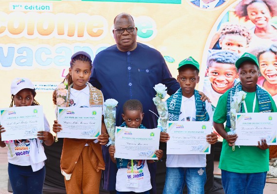Après trois semaines  de colonie de vacances à Korhogo: 48 petits colons de Marcory témoignent leur gratitude au ministre Laurent Tchagba