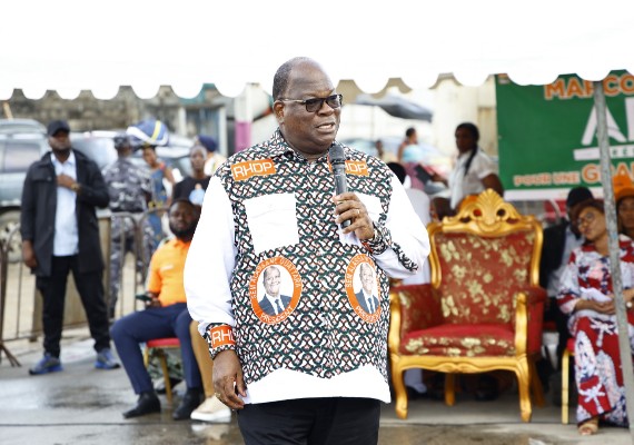 Présidentielle du 25 octobre : Laurent Tchagba galvanise les populations de Marcory pour son candidat Alassane Ouattara