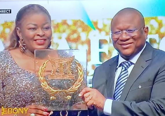 Célébration de l’excellence: la journaliste  Fatou Sylla de Fraternité Matin sacrée Super Ebony 2025