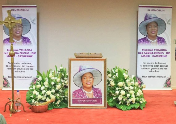 Deuil: la dépouille de l’épouse du ministre Laurent Tchagba est rentrée à Abidjan