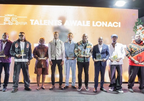 Commémoration de son 55e anniversaire : la LONACI honore 55 jeunes talents