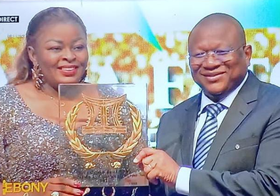 Célébration de l’excellence: la journaliste  Fatou Sylla de Fraternité Matin sacrée Super Ebony 2025